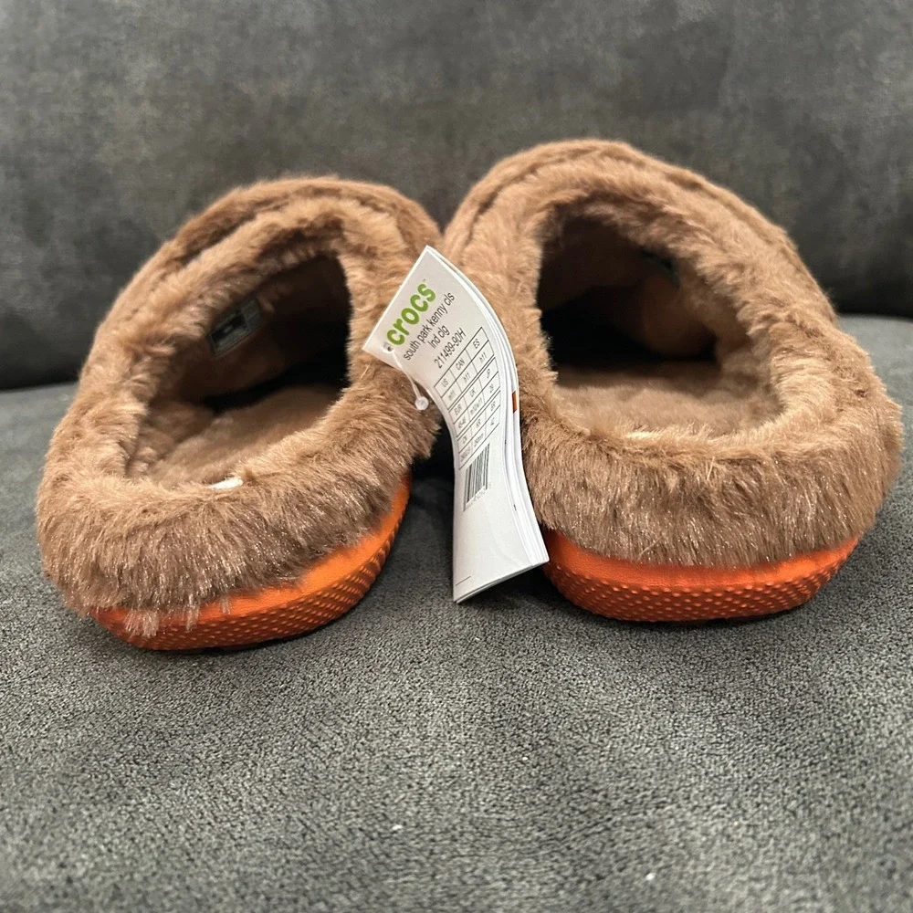 Crocs South Park Kenny Classic Lined Clog Mens 11 Orange Fur Slip On 211499-90H